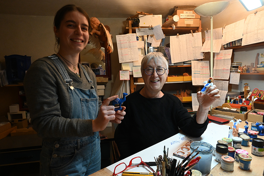 Véronique Dornier et Ilana Sellier. - Agrandir l'image (fenêtre modale)