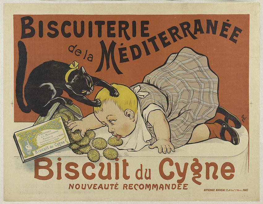 Affiche Biscuiterie de la Méditerranée, 1903, cote : AF 174934 GF - © Ville de Paris / Bibliothèque Forney - Agrandir l'image (fenêtre modale)